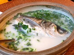 砂锅鱼头-假日花园主题餐厅