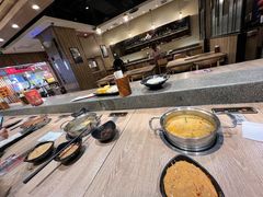 自助取餐区-呷哺呷哺(新世界百货望京店)