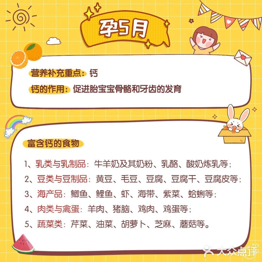 怀孕了🤰每月应该吃什么？