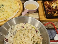 虾仁辣奶油意面-Kpasta韩式意大利面