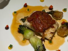 纸包橄榄油浸渍海鲈鱼-Le Comptoir de Pierre Gagnaire