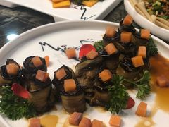 鲜菌烧牛柳-绫罗岛海鲜私房菜(鸭绿江边店)