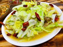 油渣白菜-鸡哈豆花(梅西广场店)