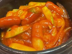 石锅芝士年糕-哈哈碳都·牛肋条无限自助烤肉(台江万达店)