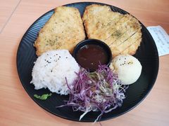 猪排饭-鱼籽村秘制拌饭(崇文门店)