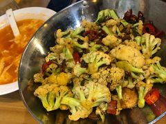 干锅有机菜花-陈傻子餐厅(世纪都会店)