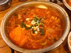 猪颈肉泡菜汤-金北顺大锅家(신사본점)