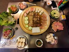 -老姐石板烧烤+铜炭火锅(总店)