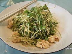 鲜核桃仁拌豆苗-漢舍中国菜馆(889广场店)