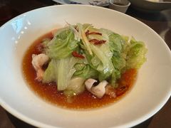 虾仁白灼西生菜-奉天小馆·非遗东北菜(沈阳万象城店)