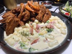 炸鸡配奶油年糕-HOTISLAND海鸡岛·韩国料理(江南西店)