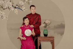 -时光纪亲子全家福照相馆(静安店母女写真父母纪念照)