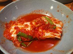 辣白菜-草家酱蟹炭火烤肉店(珲春南路一店)