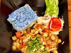 -蝶豆花蓝面条
