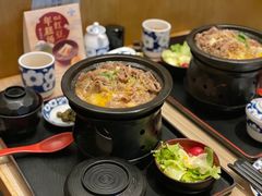 牛肉柳川锅定食-小山日本料理(兴业太古汇店)