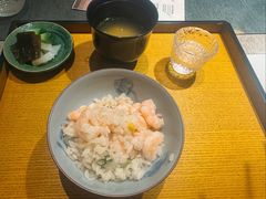 虾仁蟹子釜饭-雲上錢屋·怀石料理(上海中心店)