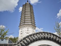 -舍利塔滩地公园-无垢净光舍利塔