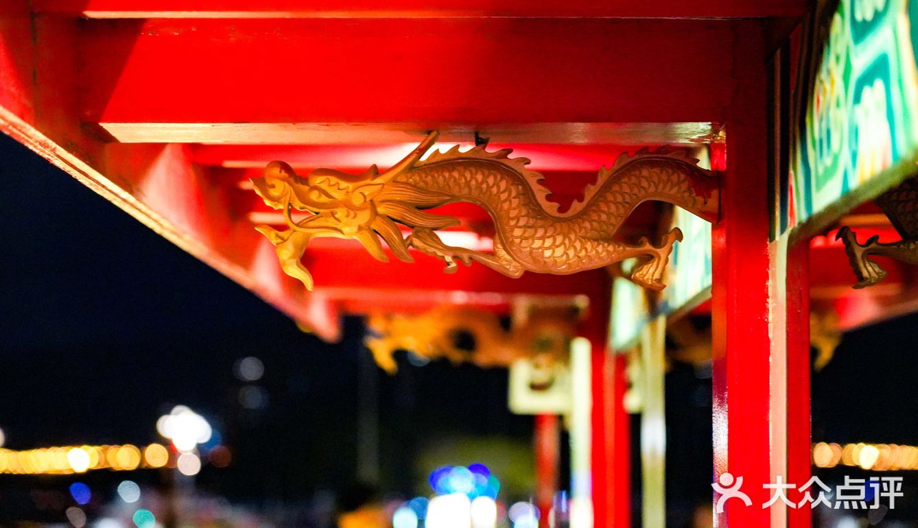 N刷的文游三亚丨在海南乘古船夜游三亚湾跨年
