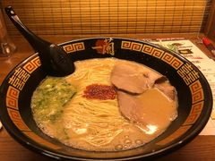 餐具摆设-一兰拉面(新宿中央东口店)