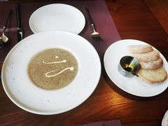 奶油松茸浓汤-77COM好吃的意大利菜(老城根店)