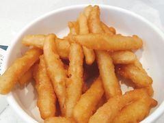 脆爽炸莲藕条-提雅新疆炒米粉(青岛万象城店)