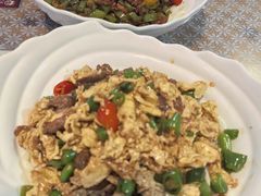 碎椒牛肉鸡蛋拌面-文三里屯面馆(三里屯店)