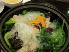 鱼滑杂菜煲-御龙海鲜火锅(十六浦店)