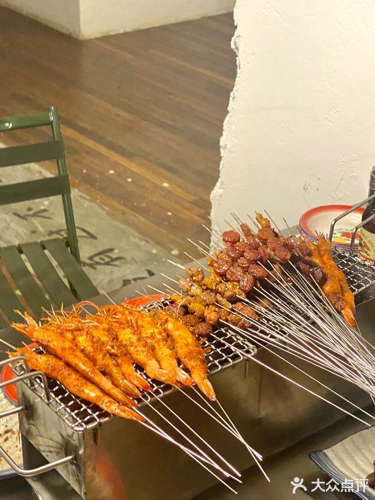 跑来吃国家一级退役运动员的烧烤串啦♨️