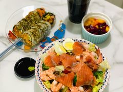 五子香反卷蛋黄紫菜包饭-胤韩紫菜包饭·炸鸡·拌饭(宋家庄店)