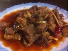 木瓜炒鸡-苍洱春饭店