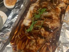 酱烤活鲈鱼-新白鹿餐厅(虹桥南丰城店)