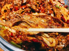 爆辣干锅鸭头-安诚居干锅鸭头(八角店)