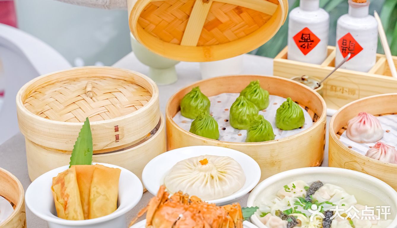 红烧肉小笼包🦀️还有蟹粉小笼包？在小笼包里做菜的美味！