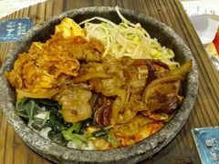 辣白菜猪肉石锅拌饭-吉野家(大连黑石礁富丽庭店)