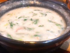 生滚猪肝菠菜粥-盈田盈粥庄(博山东路店)