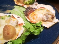 芝士焗扇贝-初花·日本料理