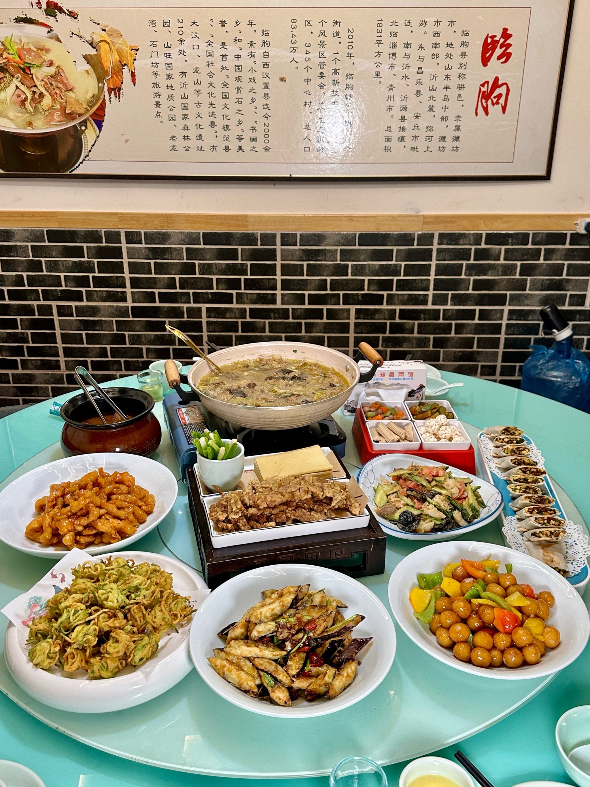 在淄博吃到了很正宗的老潍县菜馆!推荐!