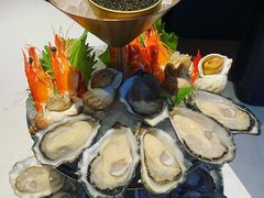 海鲜拼盘-Oyster Talks 四度蚝法餐厅