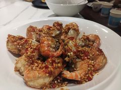 芥末罗氏虾-王捌小院(红花坡店)