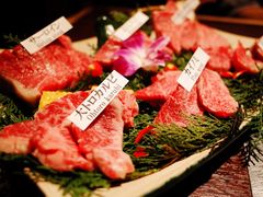 松阪牛肉拼盘-松阪牛焼肉M(法善寺横丁店)