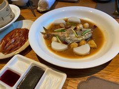 鲳鱼烧年糕-新荣记(西溪湿地店)