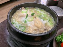 人参鸡汤-咸草酱蟹