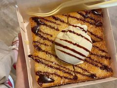 香草冰淇淋厚吐司-阿信厚吐司(曾厝垵店)