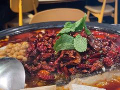 -探鱼·鲜青椒爽麻烤鱼(天河优托邦店)