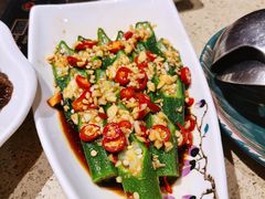 凉拌秋葵-润泽园椰子鸡(汇一城店)