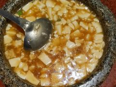 石锅鸡汤豆腐-绿茶餐厅(华联万柳店)