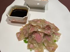 水晶肴肉拼油醋汁紫罗兰-江南·JIANGNAN(北京歌华开元大酒店)