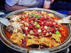 麻辣诱惑味豆花烤鱼-烤匠麻辣烤鱼(青羊万达店)