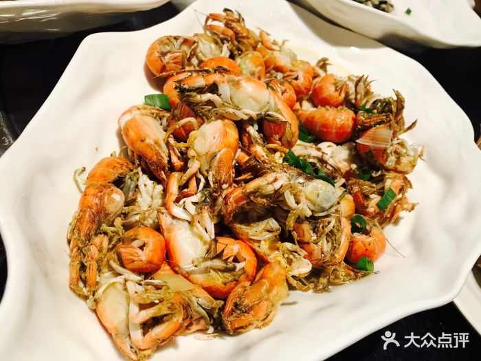 丰明海鲜烧烤(黄河路店)-泸沽虾-菜-泸沽虾图片-大连美食-大众点评网