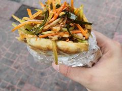 卤肉锅盔-南充方酥锅魁